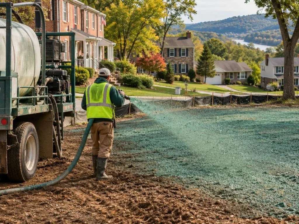 Commercial & Builder Hydroseeding in Philadelphia, PA